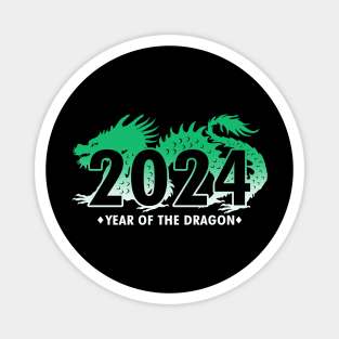 New Year 2024 Year Of The Dragon Cool New Year Magnet